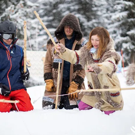 アパート Lumineux, 2 Ch., Acces Piscine/spa, Pied Des Pistes, Proche Commerces - Meribel - Fr-1-566-17
