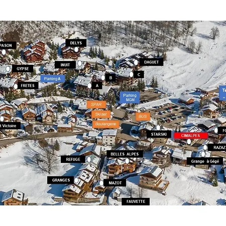 Lumineux, 2 Ch., Acces Piscine/spa, Pied Des Pistes, Proche Commerces - Meribel - Fr-1-566-17 *